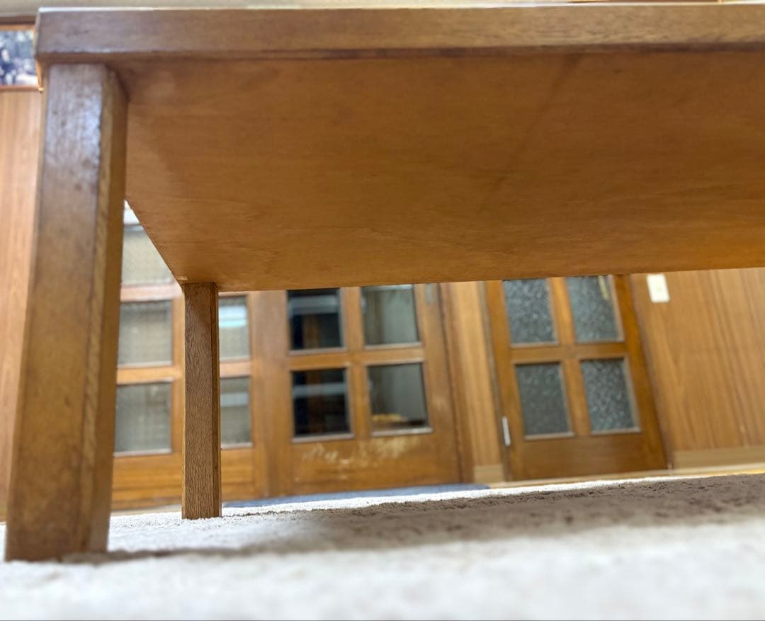 木製ローテーブル 座卓 135cm