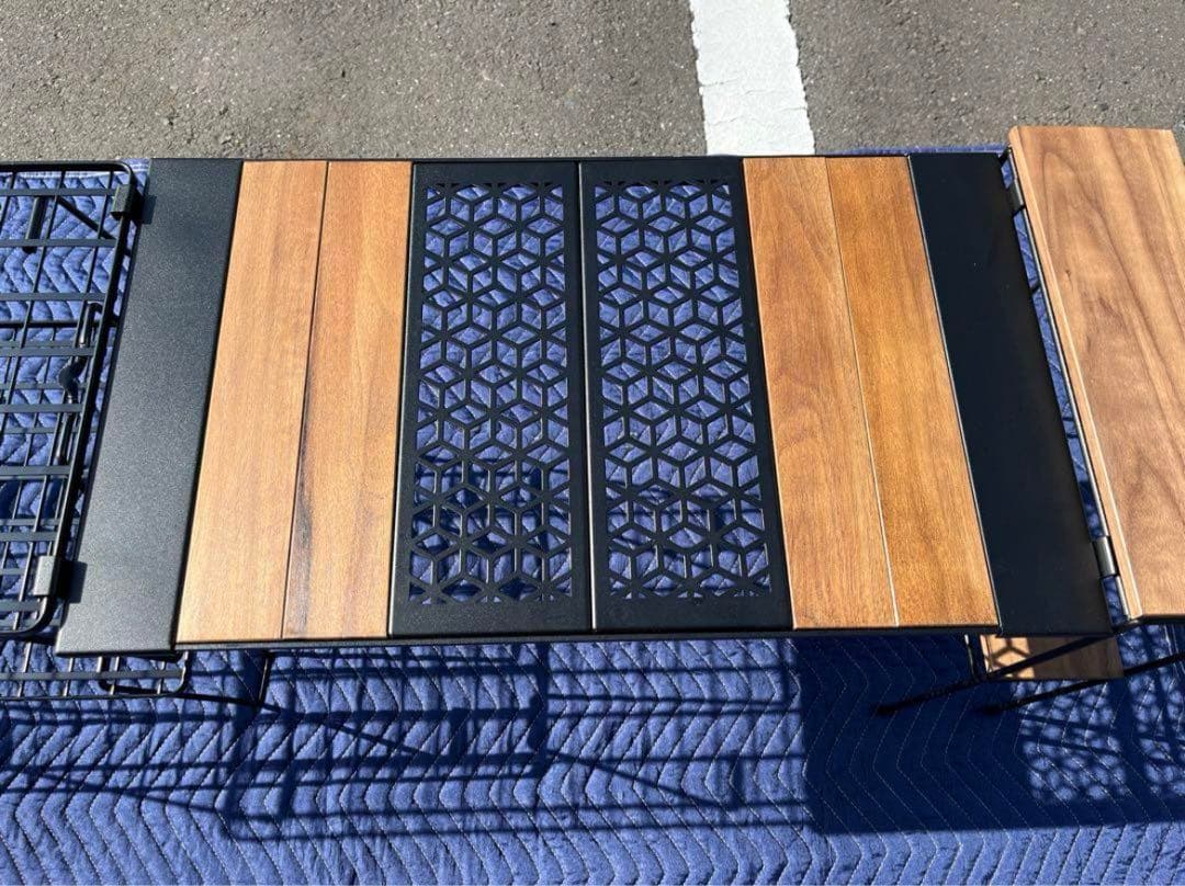 CAMP GEEKS ウォールナット×レザー天板