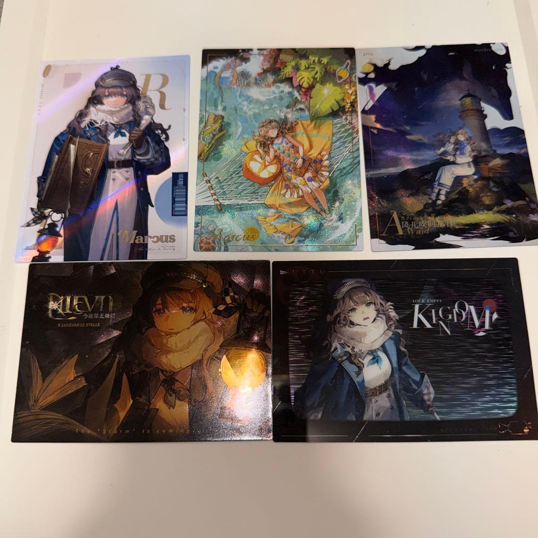 リバース1999 マーカス UTTU カード セット 5点 - メルカリ