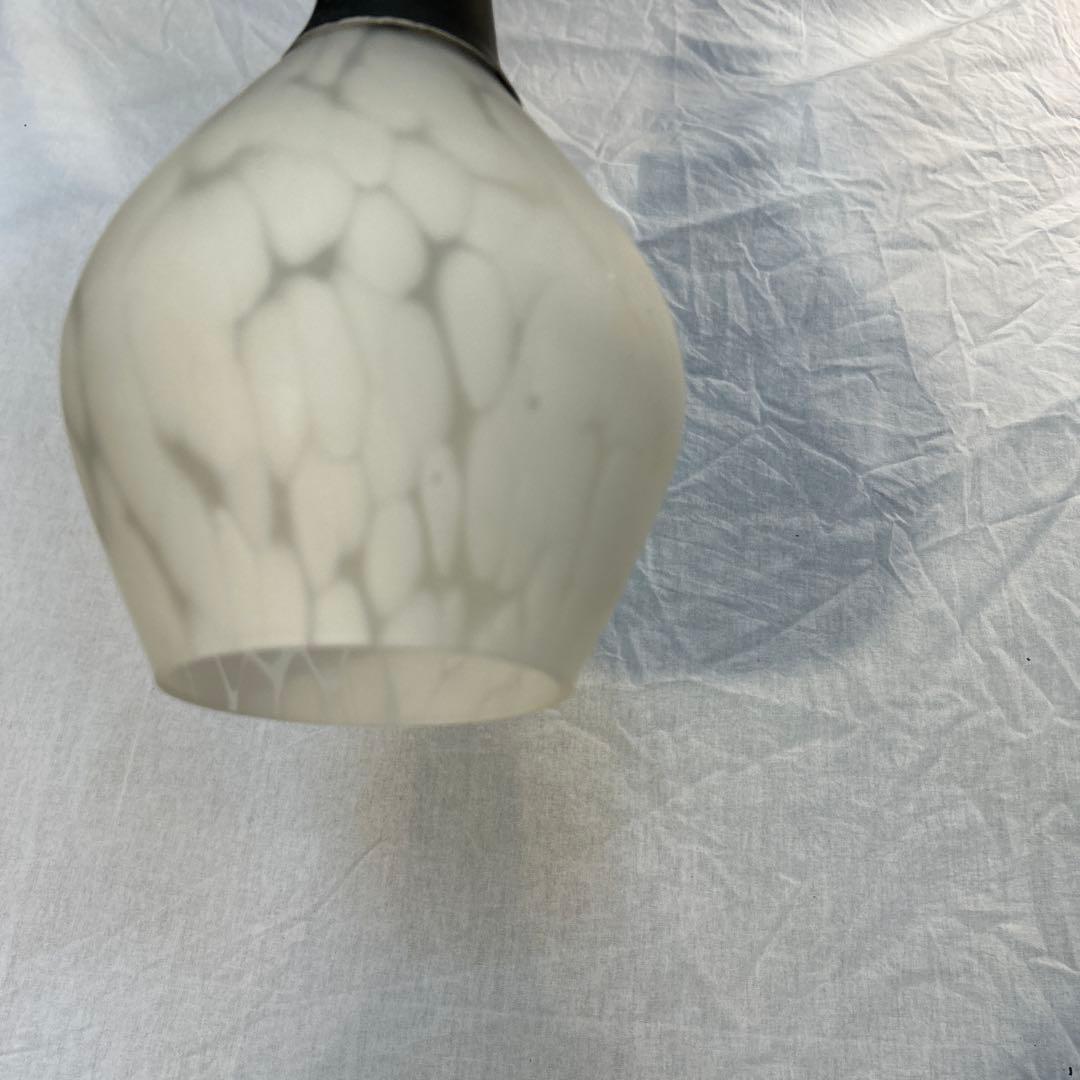 昭和レトロ　北欧風　ペンダントライト　乳白ガラス　照明　カフェバー　喫茶店