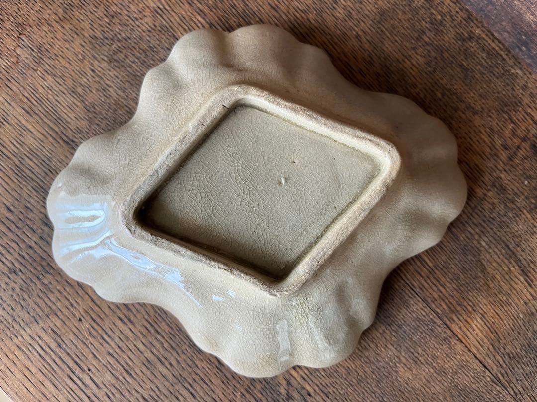 古瀬戸 御深井焼 菊皿 輪花皿 【2客】 - メルカリ