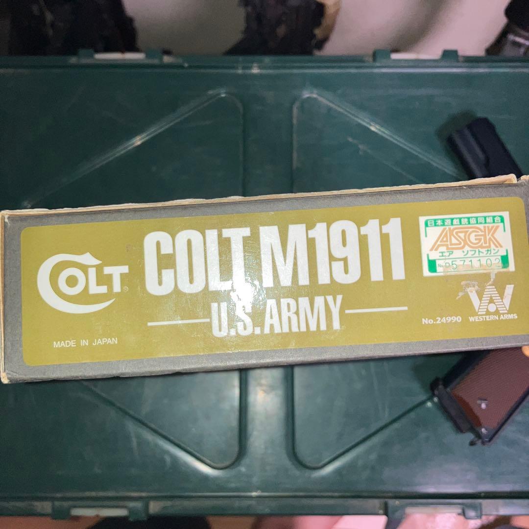 トイガン WA COLT M1911 U.S.ARMY