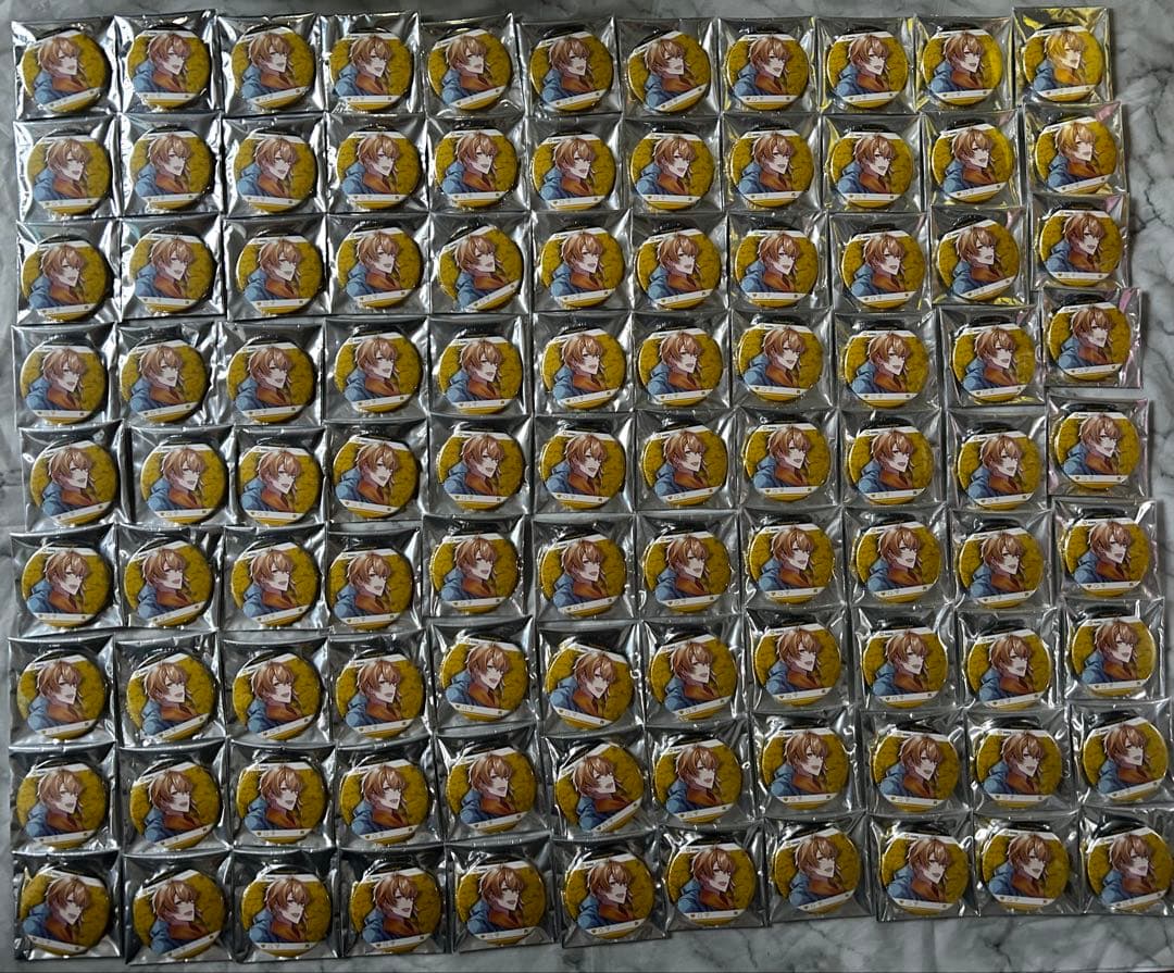 浦島坂田船 Toni9ht インスタ柄 センラ 等身 缶バッジ 2022 夏ツ usss_ishouten_SummerVer_Can-