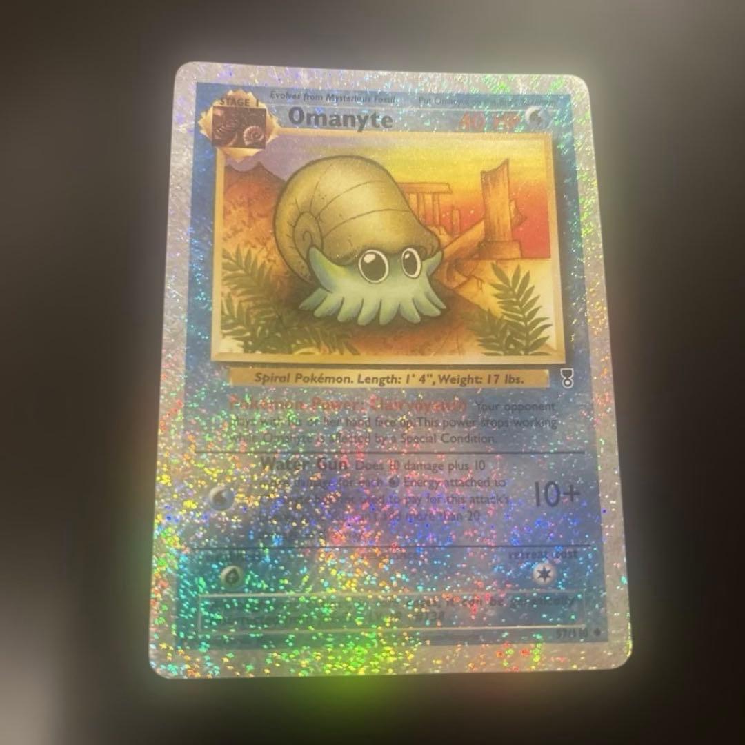 オムナイト 英語版 Legendary Collection リバースホロ