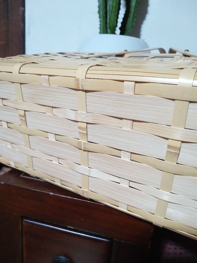 竹製中型かごバッグ