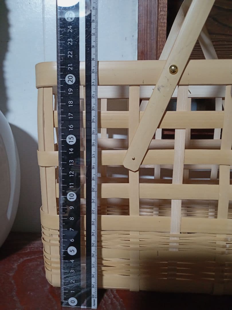 竹製中型かごバッグ