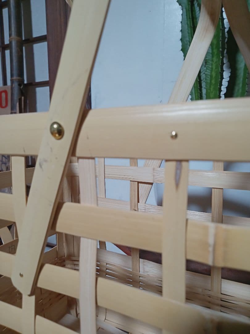 竹製中型かごバッグ