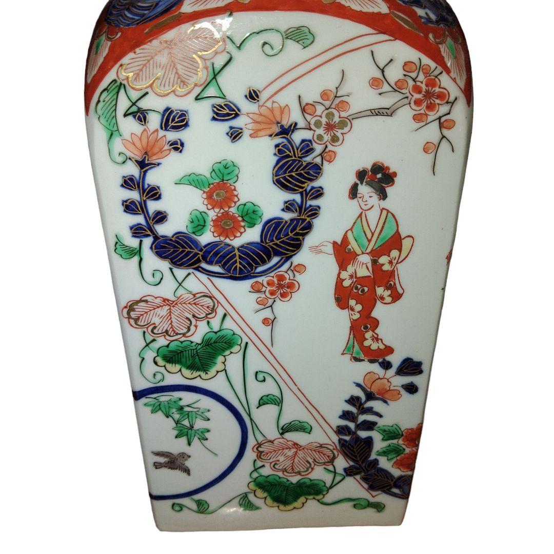 古伊万里 美人色絵角徳利 角福 - メルカリ