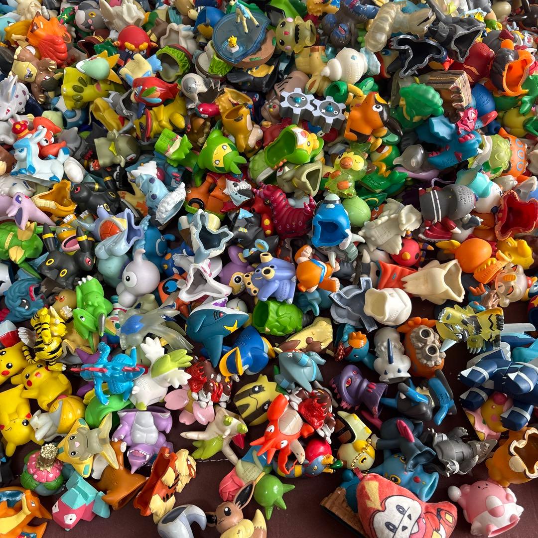 モンコレ　ポケモンキッズ　クリア　指人形　ポケモン　フィギュア　約955匹　大量