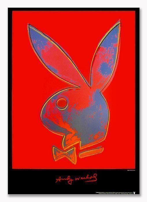 【特別額装品】ウォーホル「Playboy 1999」ポスター／アートフレーム