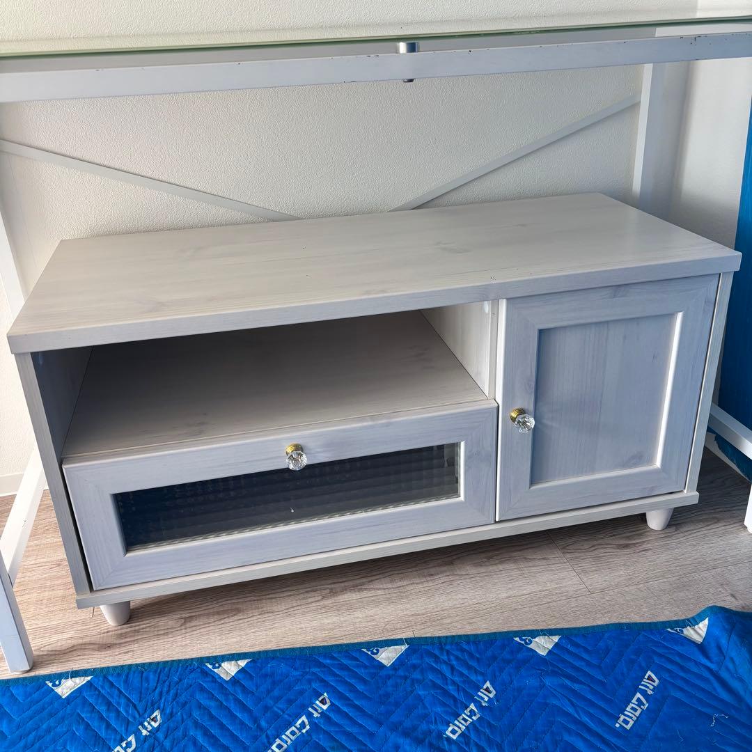 テレビ台 白 ローボード収納 北欧 引き出しコンパクト TVボード 幅90cm