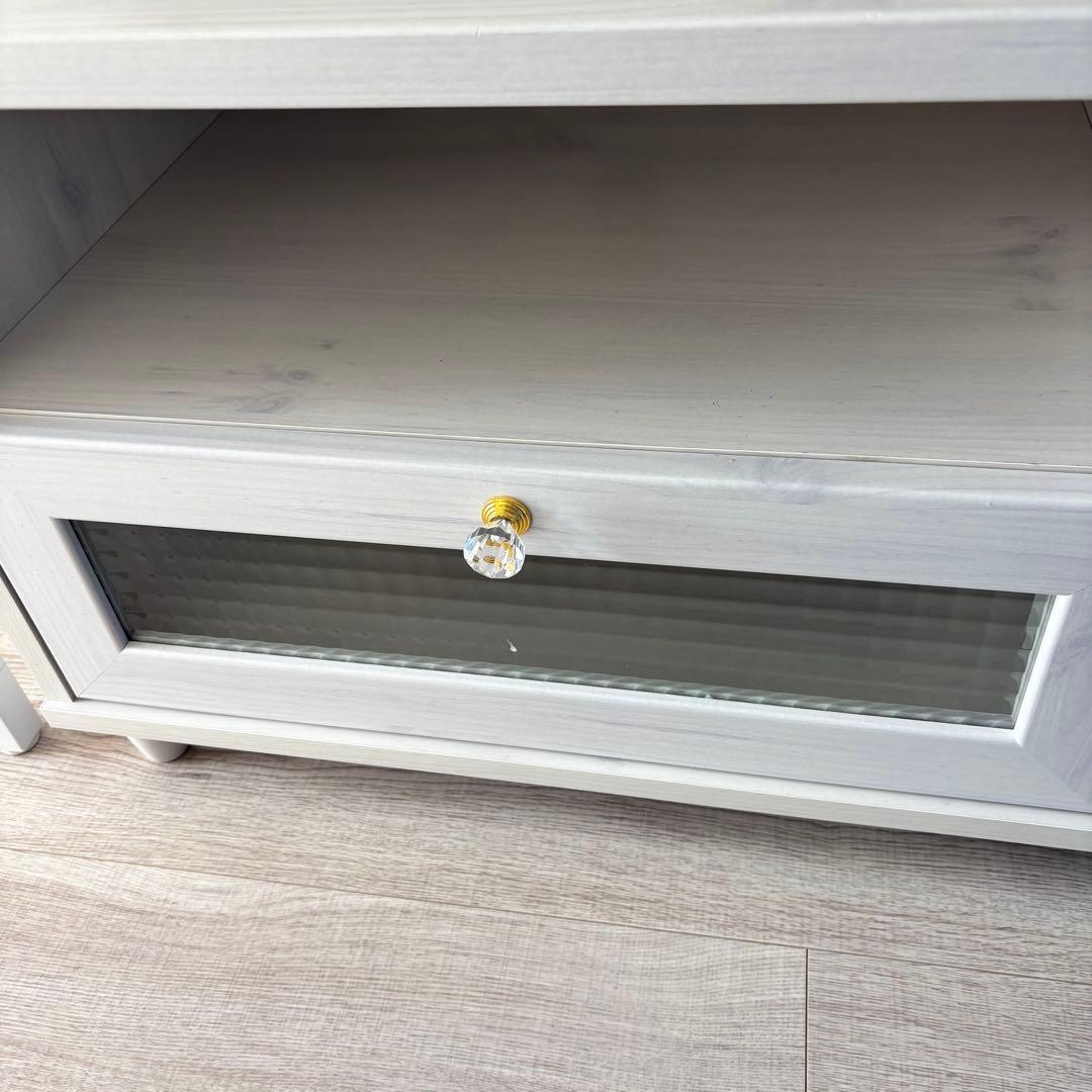 テレビ台 白 ローボード収納 北欧 引き出しコンパクト TVボード 幅90cm