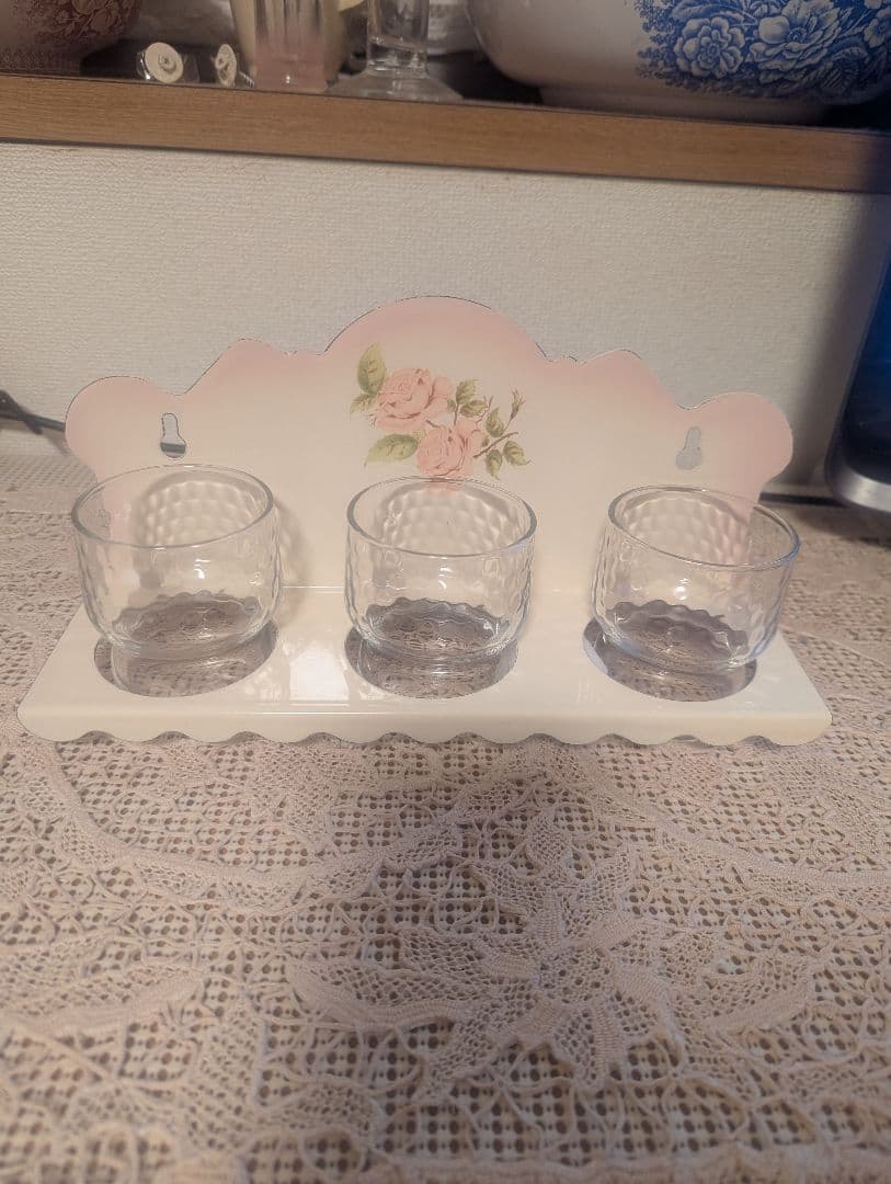 旧イマン imane ダイアナローズ　サボンラックS 専用グラス