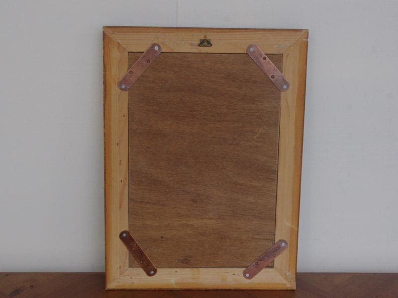 中サイズ 壁掛けミラー 装飾的なゴールドフレームの鏡 絵画 額縁 M05