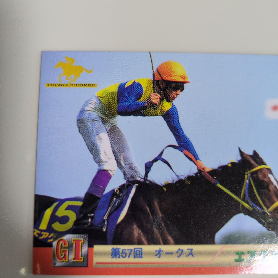 名馬エアグルーヴ武豊 第57回オークス競馬カード激レア貴重品残り1点