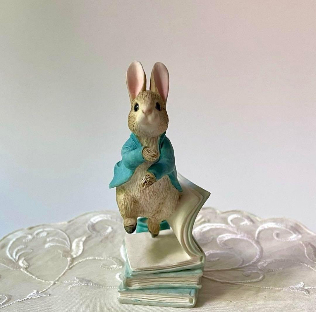 【おまとめ】ボーダーファインアーツ・ピーターラビット　【ティギーおばさん】他3点