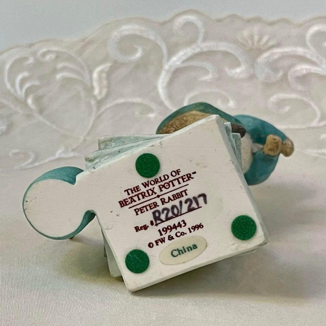 【おまとめ】ボーダーファインアーツ・ピーターラビット　【ティギーおばさん】他3点