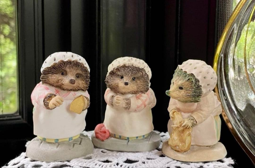 【おまとめ】ボーダーファインアーツ・ピーターラビット　【ティギーおばさん】他3点