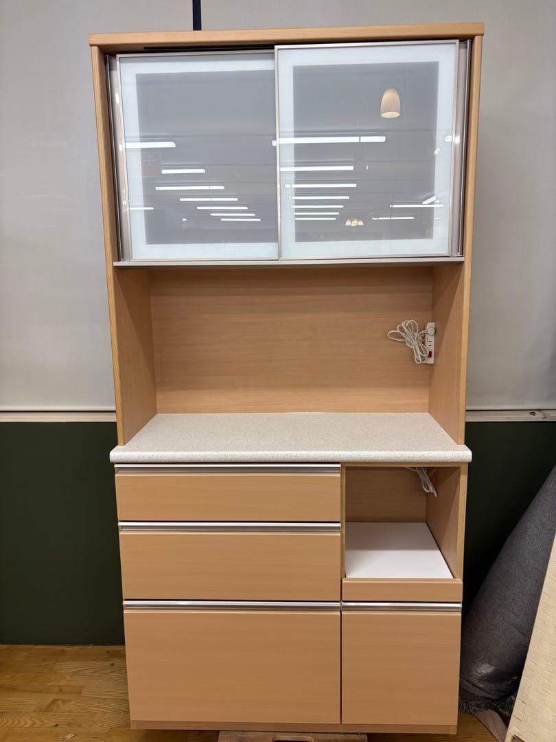 M050 ニトリ レンジボード 幅1005mm 上下分割可能