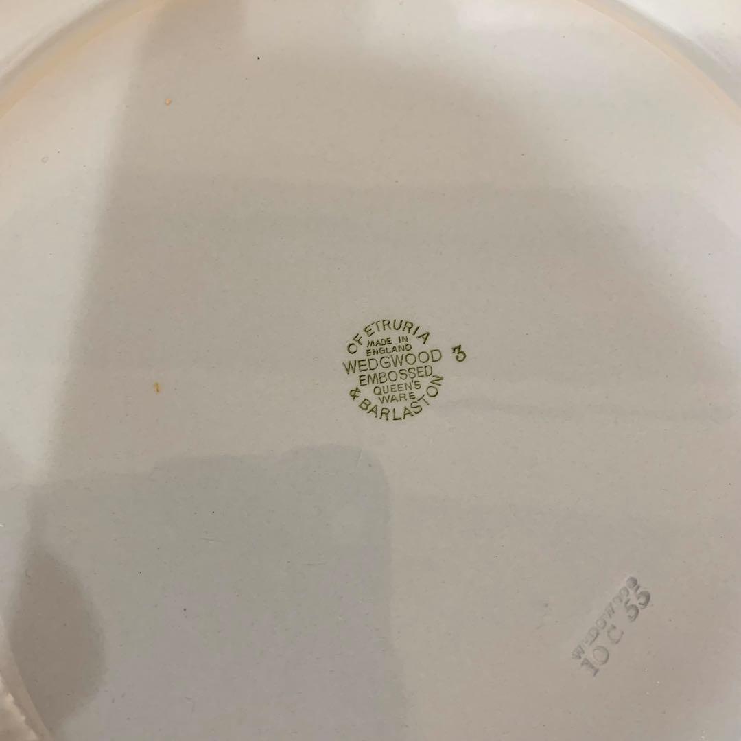 希少 ウェッジウッド クイーンズウェア クリーム ラベンダー 5点 セット