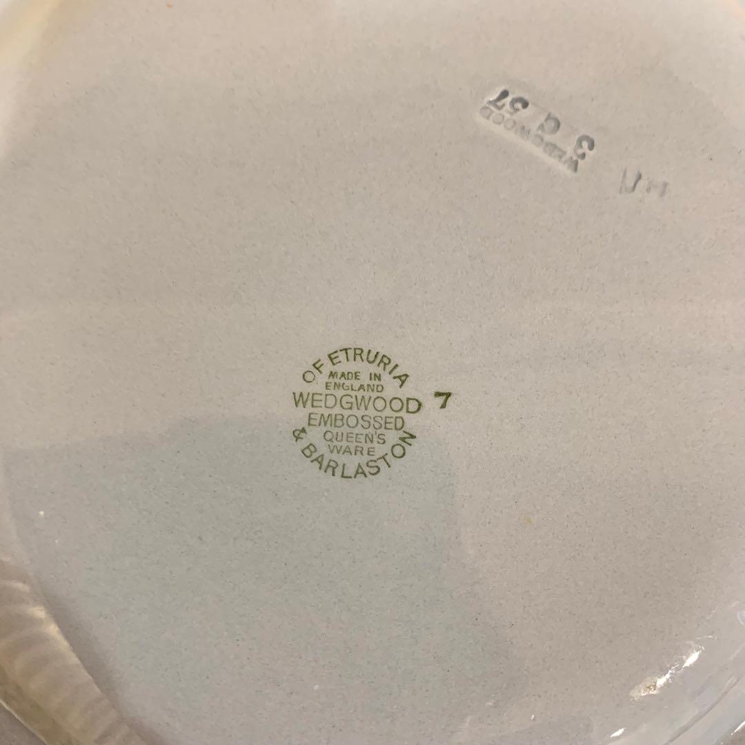 希少 ウェッジウッド クイーンズウェア クリーム ラベンダー 5点 セット