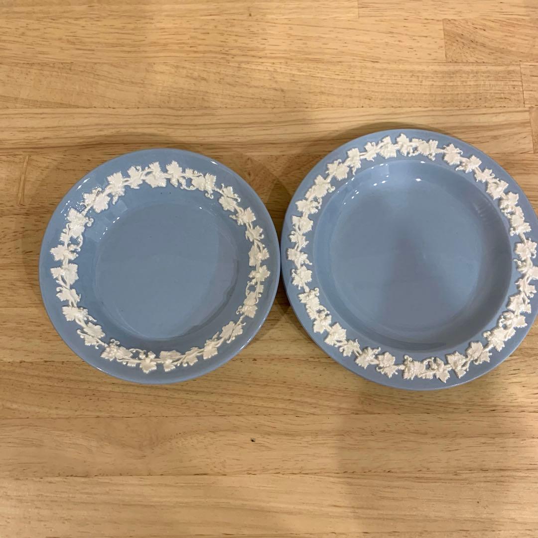 希少 ウェッジウッド クイーンズウェア クリーム ラベンダー 5点 セット