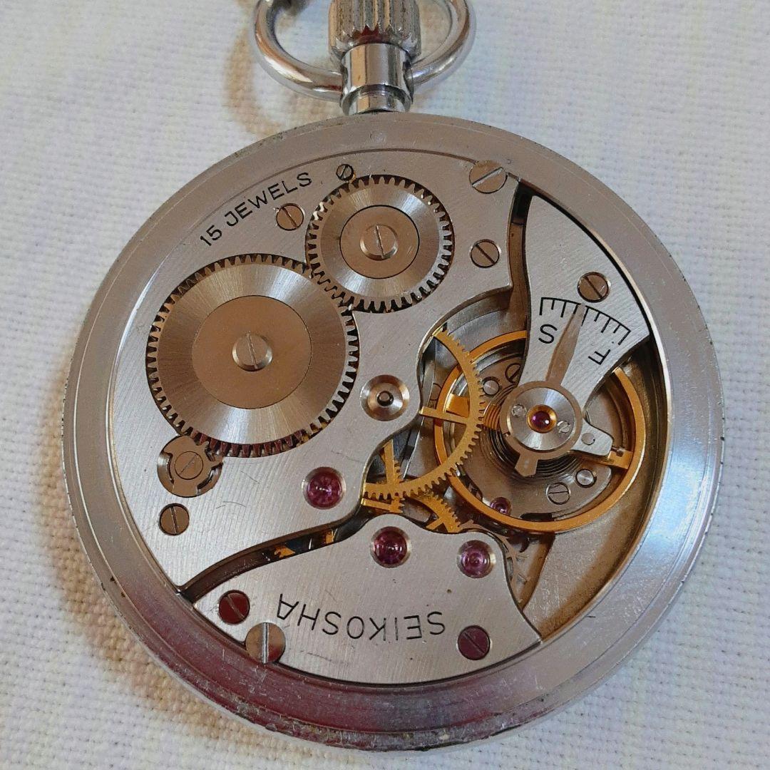 クッキー様ご依頼SEIKO PRECISION 昭和42年懐中時計15 石 - メルカリ