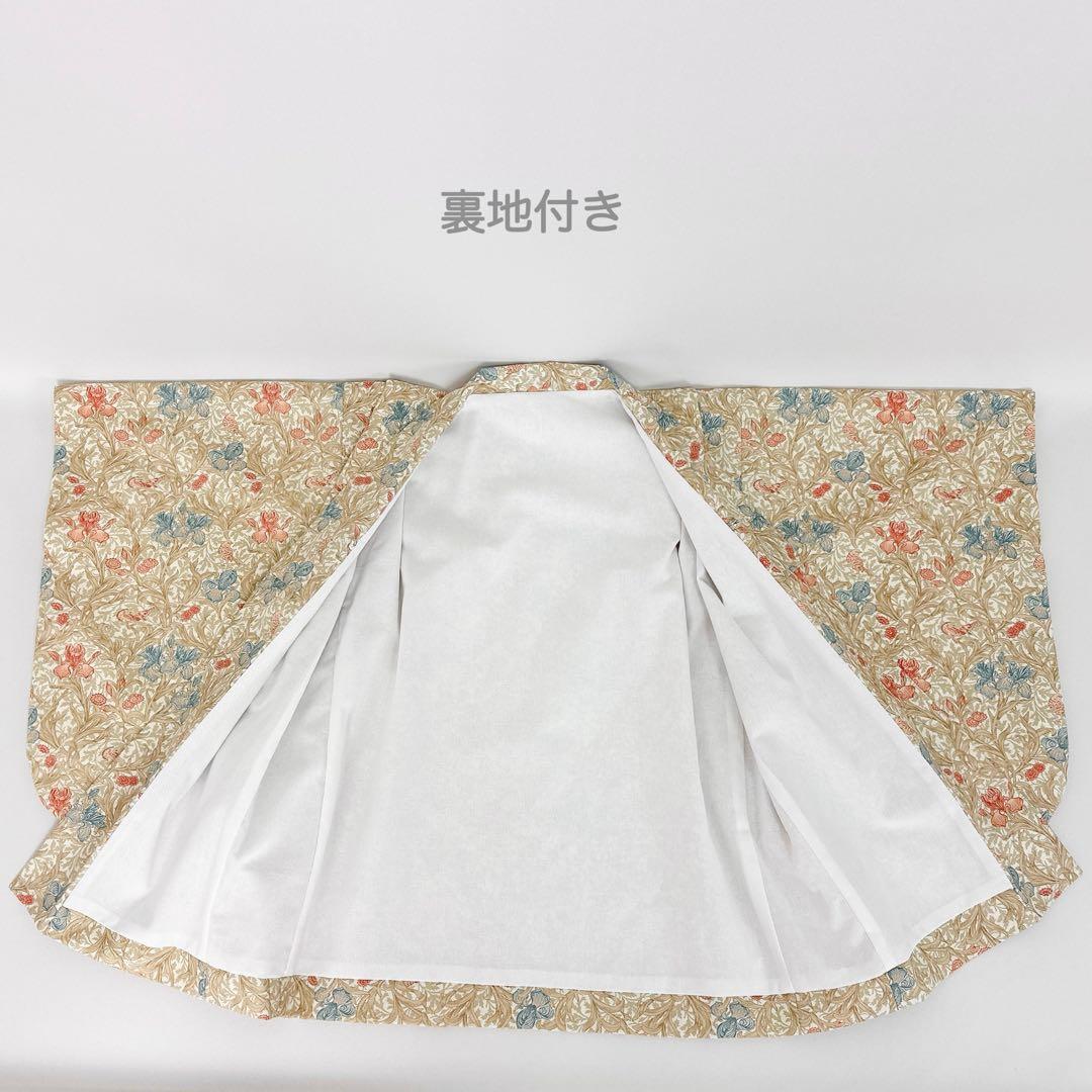 えそまま★おまとめ［アイリス］羽織袴3点セット ハンドメイドꕤ七五三 5歳