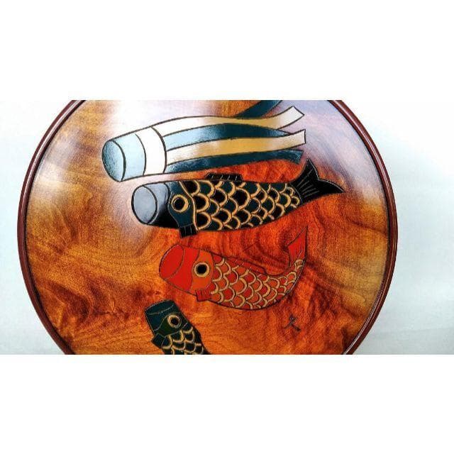 漆器 壁かざり 鯉のぼり 讃岐漆器 漆塗 手彫り 端午 節句