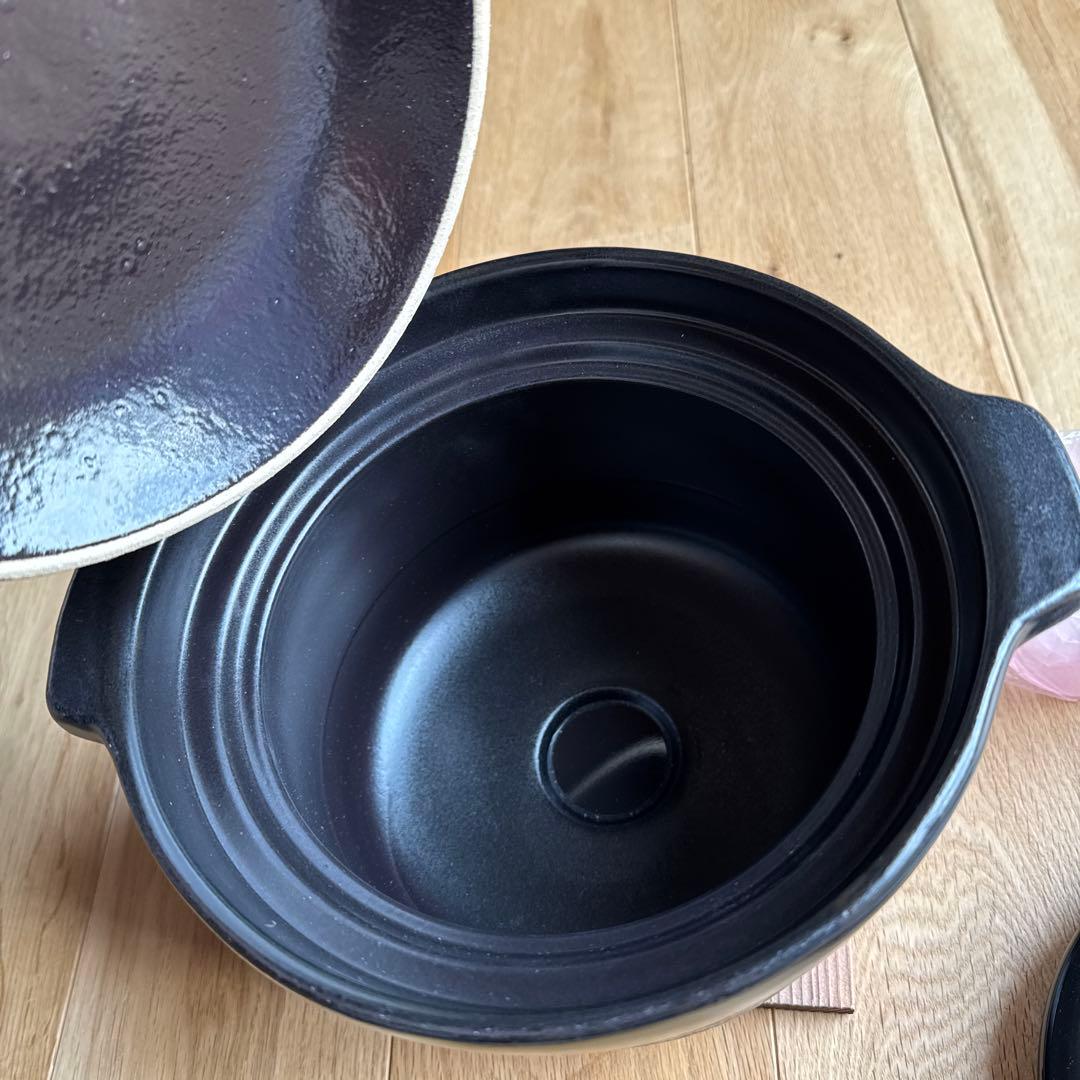 《値下げ》【新品】リンナイ　炊飯専用土鍋　RTR-201GA2