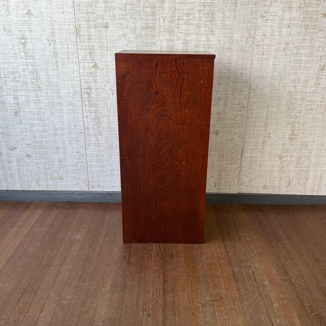 アンティーク】昭和レトロ 木製 7杯 収納箪笥 小物和箪笥 チェスト 古