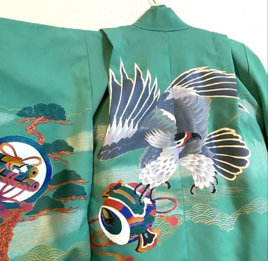 七五三　7歳　男児　着物　9点セット　袴　男の子　羽織