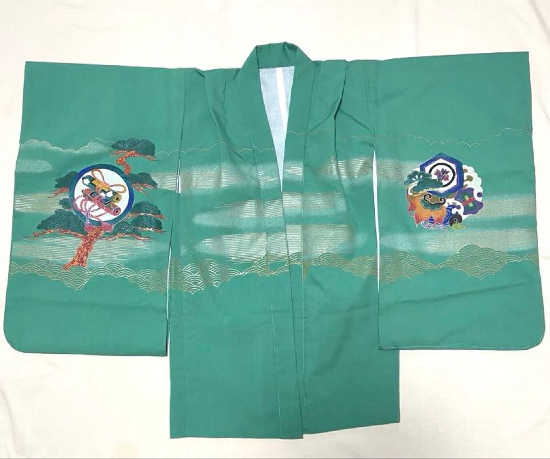 七五三　7歳　男児　着物　9点セット　袴　男の子　羽織