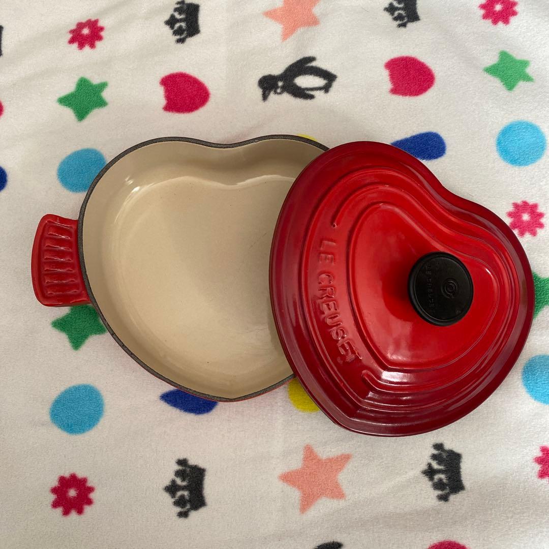 LE CREUSET ダムールディッシュ チェリーレッド