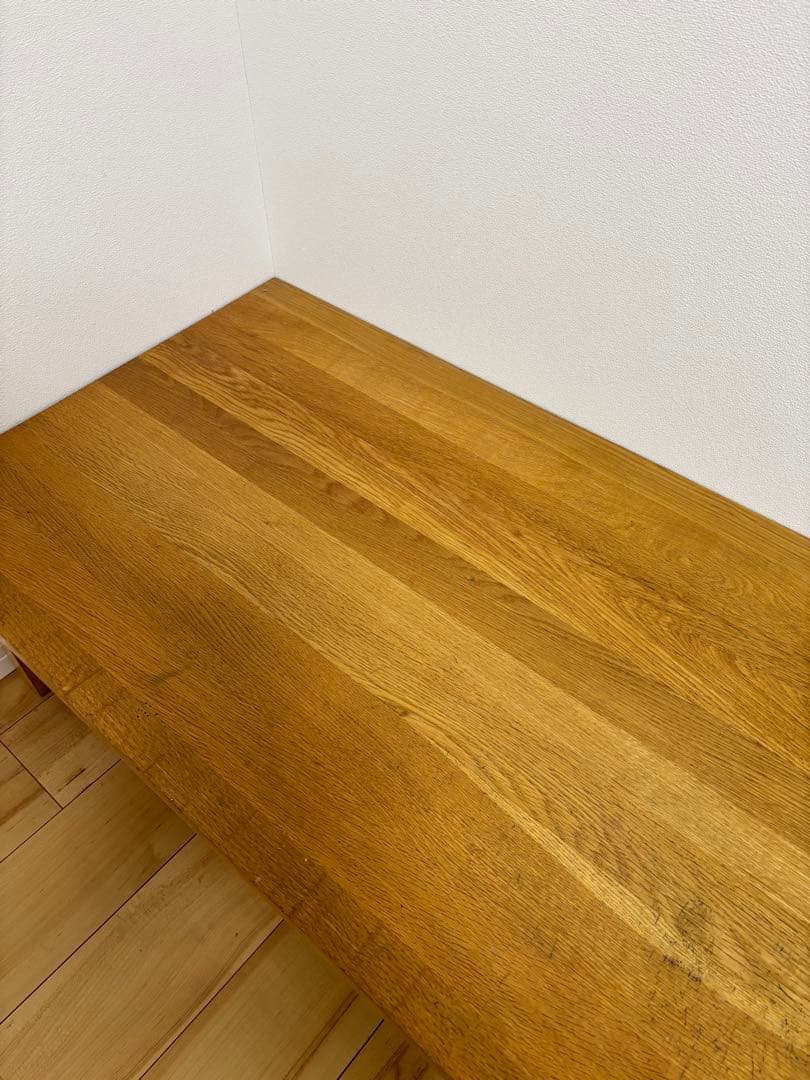 【11/30まで】無印　ローテーブル　オーク材　120×60cm