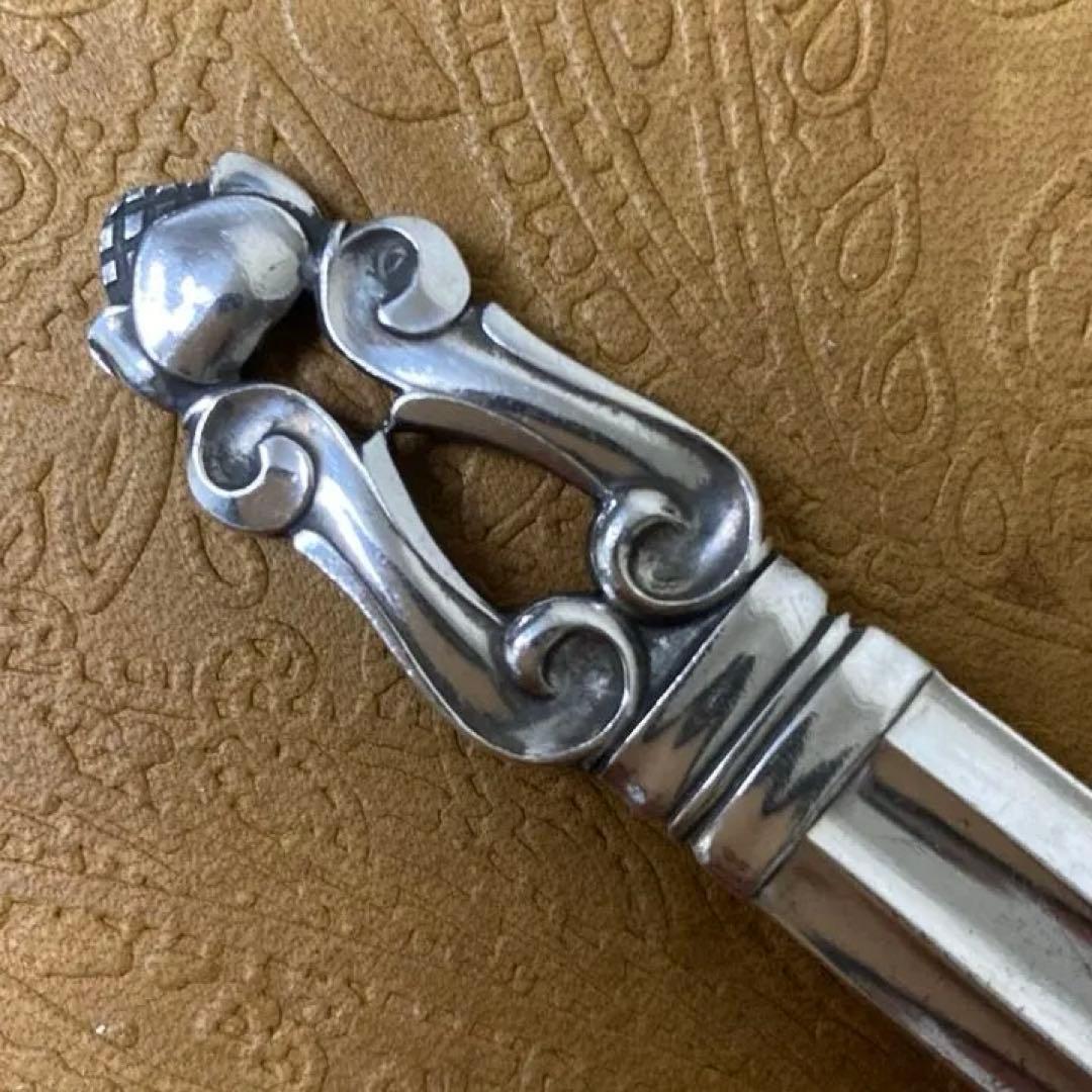 【ジョージジェンセン】純銀/約120g ディナースプーン 2点【エコーン】