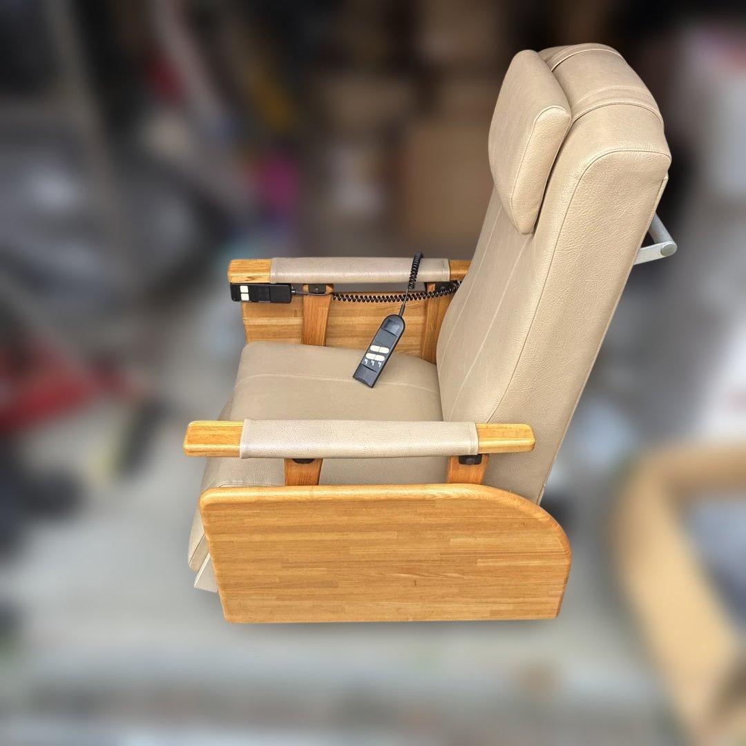 【動作確認済】介護用 電動リクライニングチェア 立ち上がり補助