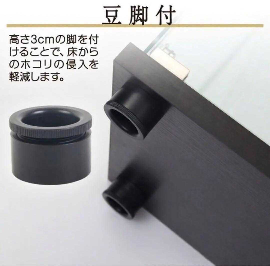 ガラスコレクションケース 3段ガラス フィギュア 棚 コレクションラック