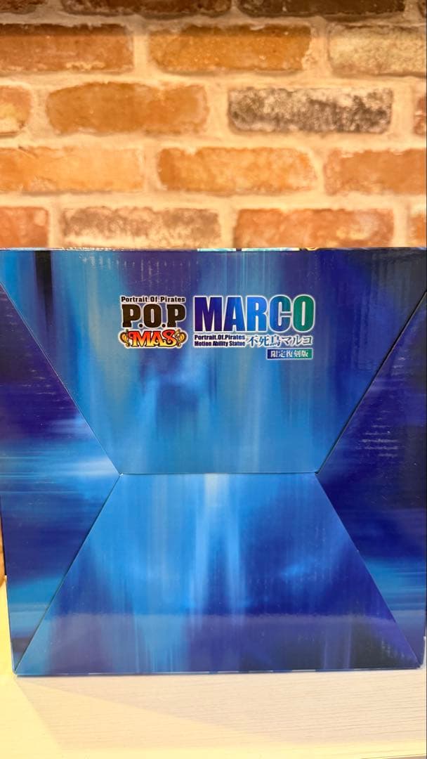 新品未開封　ワンピース　P.O.P MAS 不死鳥　マルコ　フィギュア　初版
