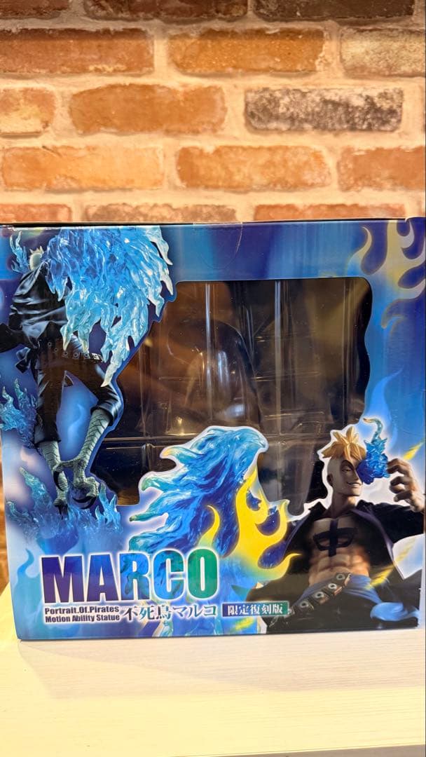 新品未開封　ワンピース　P.O.P MAS 不死鳥　マルコ　フィギュア　初版