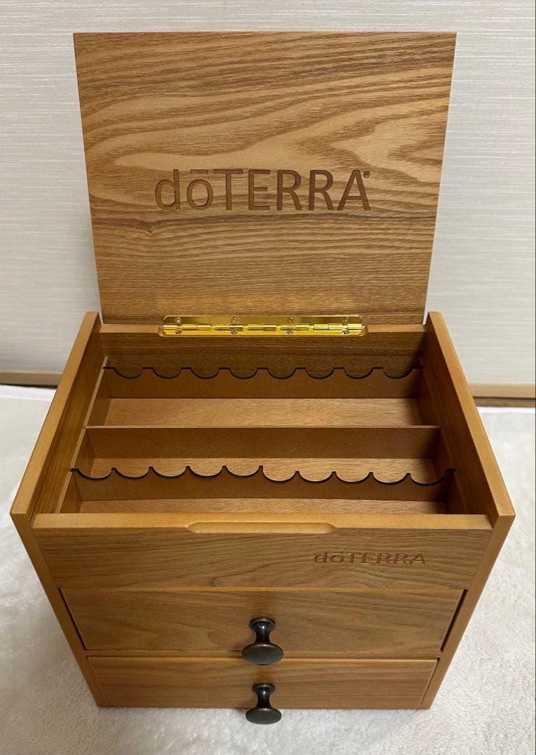 超美品》ドテラdoTERRAウッドボックス88 3段 木箱 - メルカリ