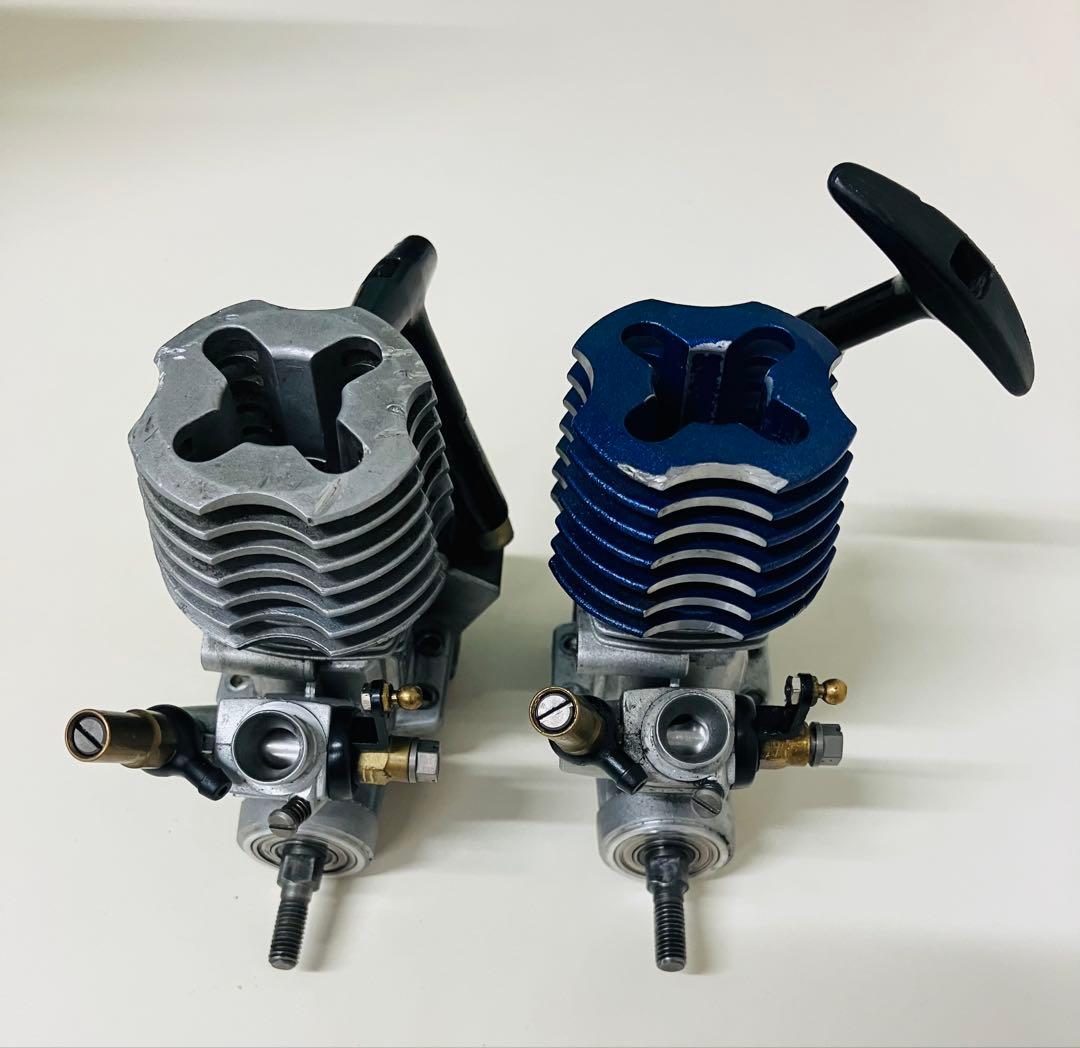 田宮　タミヤ　TG10MK2 FS-12エンジン 2個セット 使用歴　動作未確認