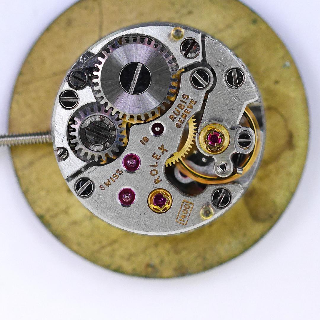 【希少ドナー】ロレックス 1400 手巻き 稼働品 純正 ラピスラズリ文字盤