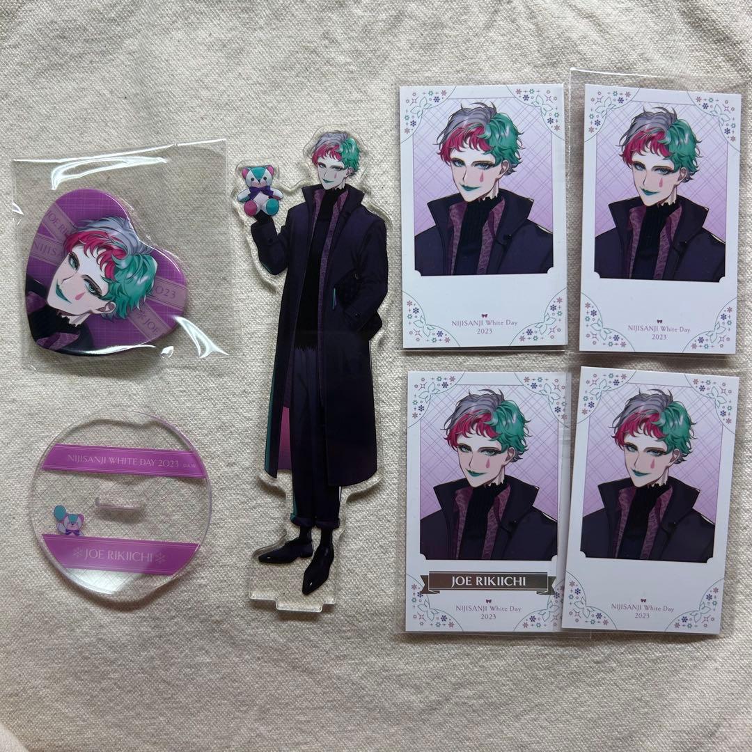 ジョー・力一 ホワイトデー アクリルスタンド 缶バッジ チェキ - メルカリ