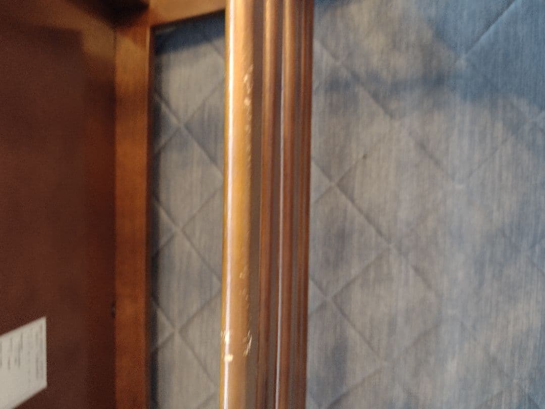 カリモク６０　リビングテーブル（大）ウォールナット　★犬の噛み跡あり★