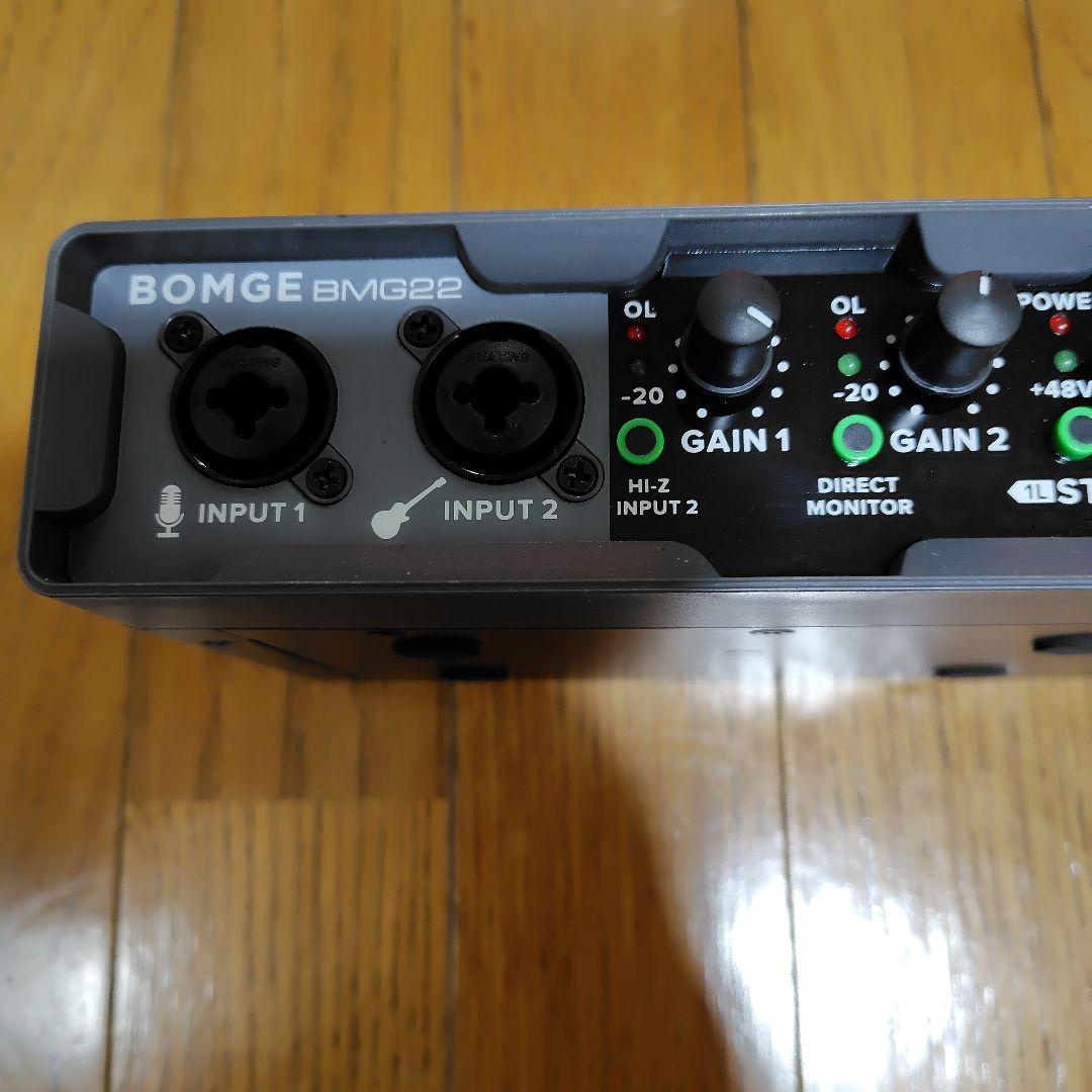 BOMGE BMG22 USBオーディオインターフェイス