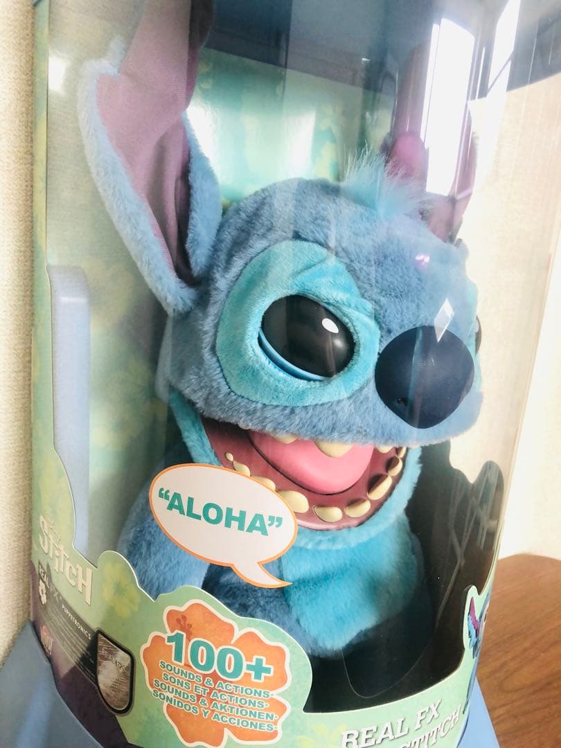 リアルFXディズニー スティッチ パペット ぬいぐるみ 日本未発売品