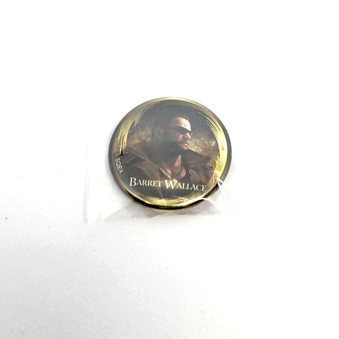 FF7 ファイナルファンタジー7 メタリック缶バッジ グッズ クラウド