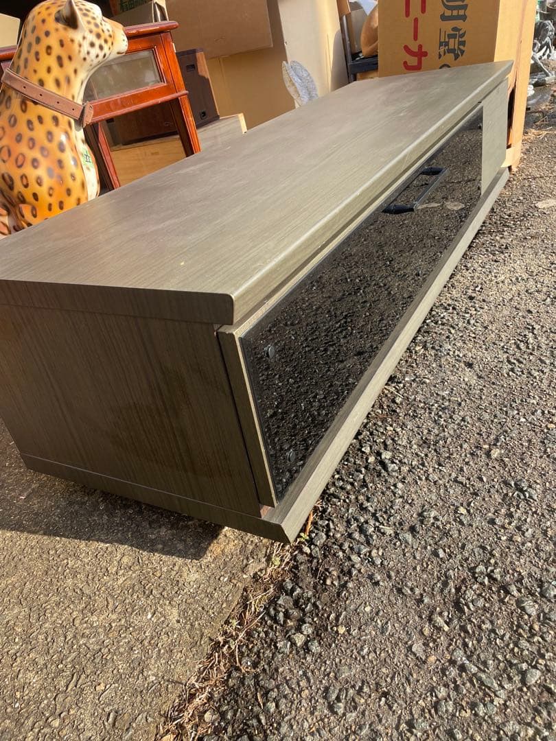 引き出し付き木製テレビ台 ローボード VIENNA 140LB-DBR ニトリ