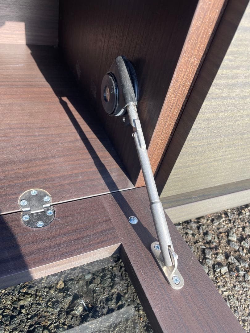 引き出し付き木製テレビ台 ローボード VIENNA 140LB-DBR ニトリ